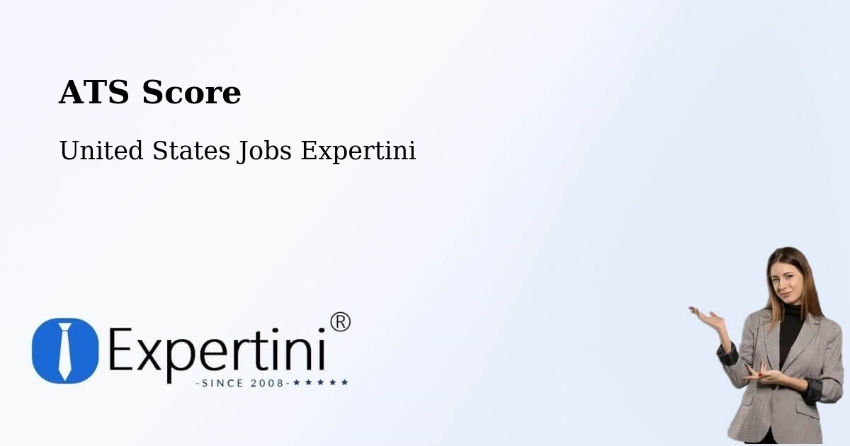 Resume ATS Score & Job Description Match Tool – Five Points - United States Jobs Expertini