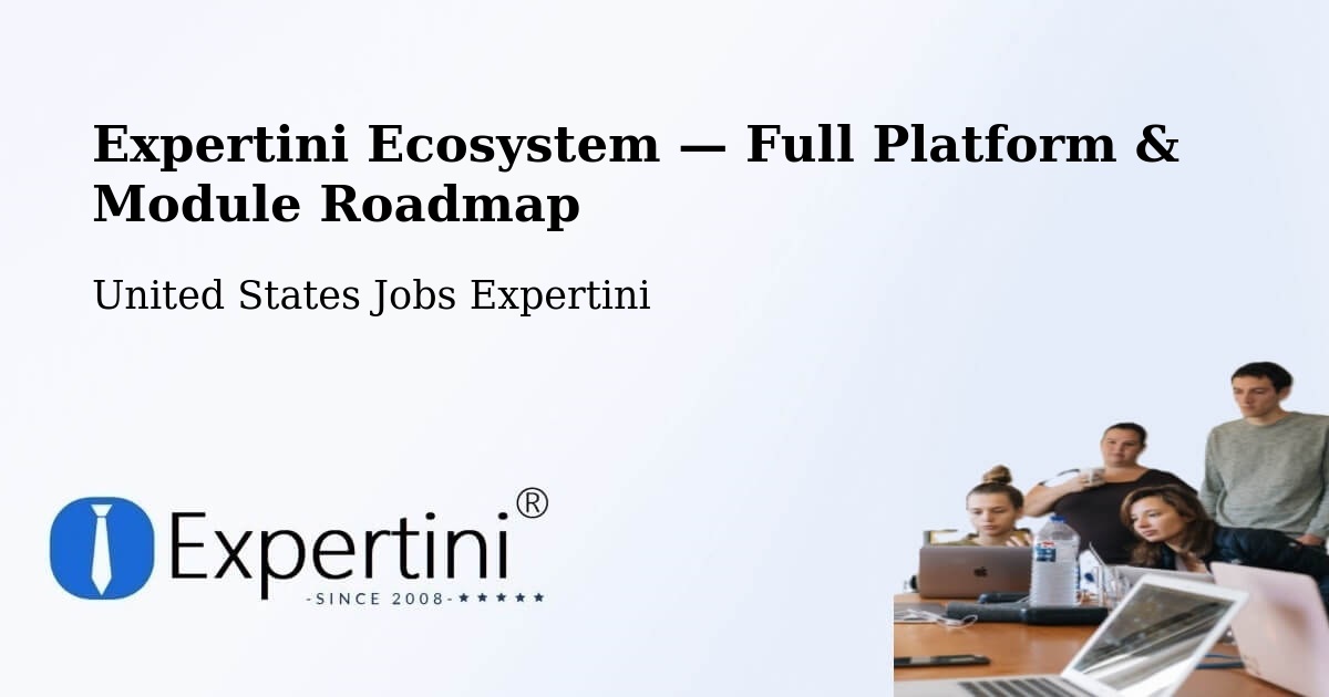 Expertini Ecosystem — Full Platform & Module Roadmap – Five Points