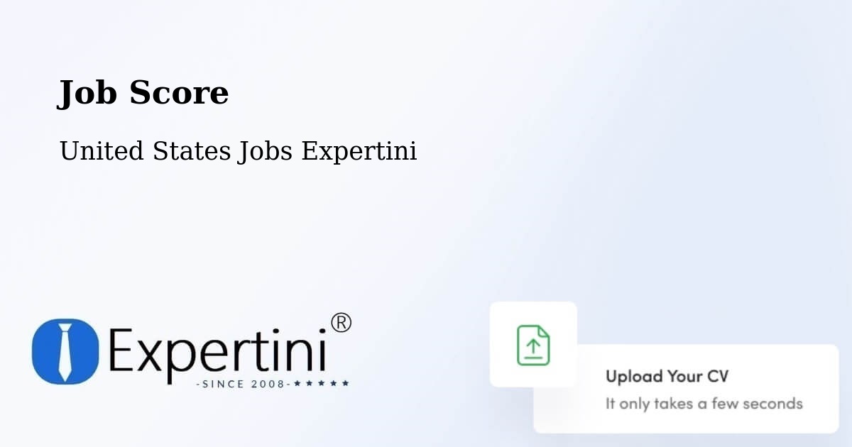 Job Score & Job Description Score Tool – Five Points - United States Jobs Expertini