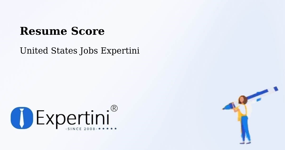 Resume Score & Job Description Match Tool – Five Points - United States Jobs Expertini